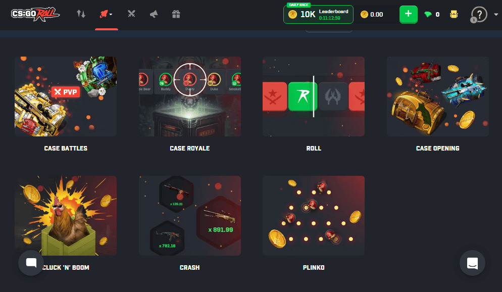 CSGORoll não é apenas mais um site de apostas