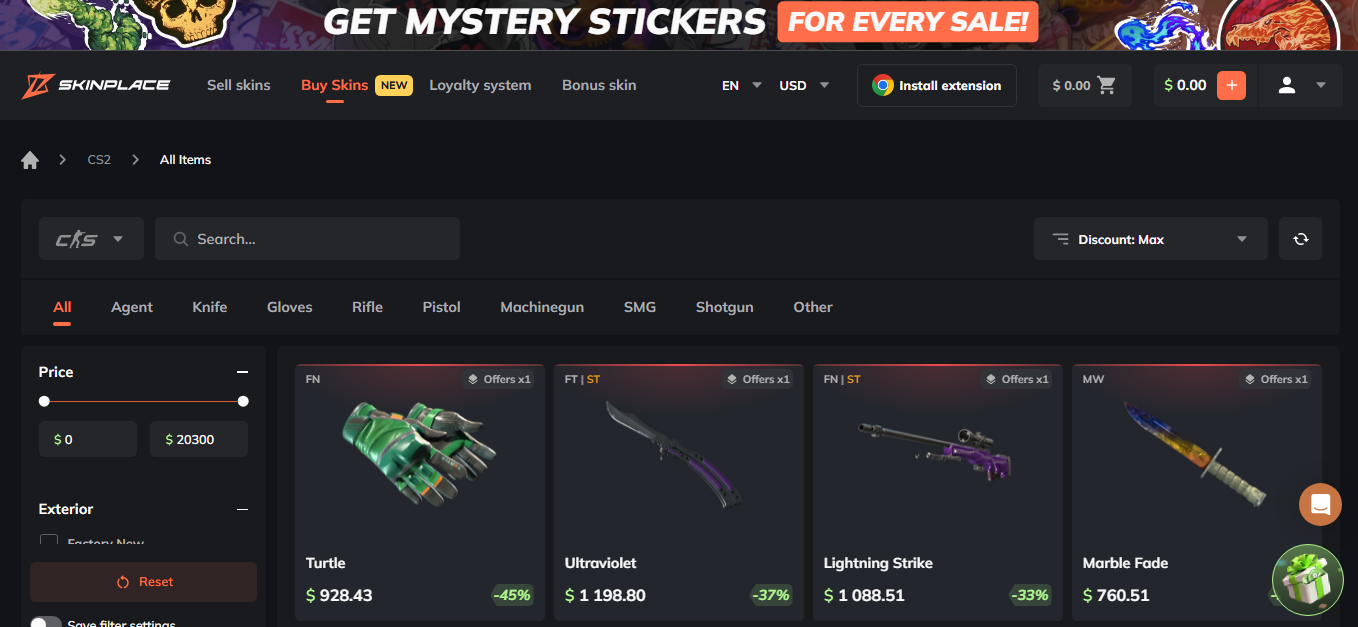 Mercado de Skins de CS2