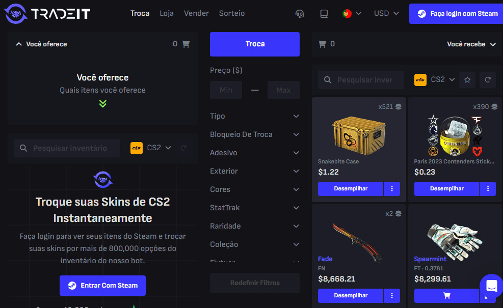 Sites de Apostas de CS2